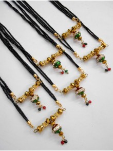 Meenakari Mangalsutra (6 Pcs)